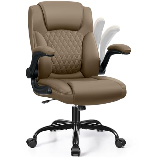 Stella Mia Leather Office Chair for Short People