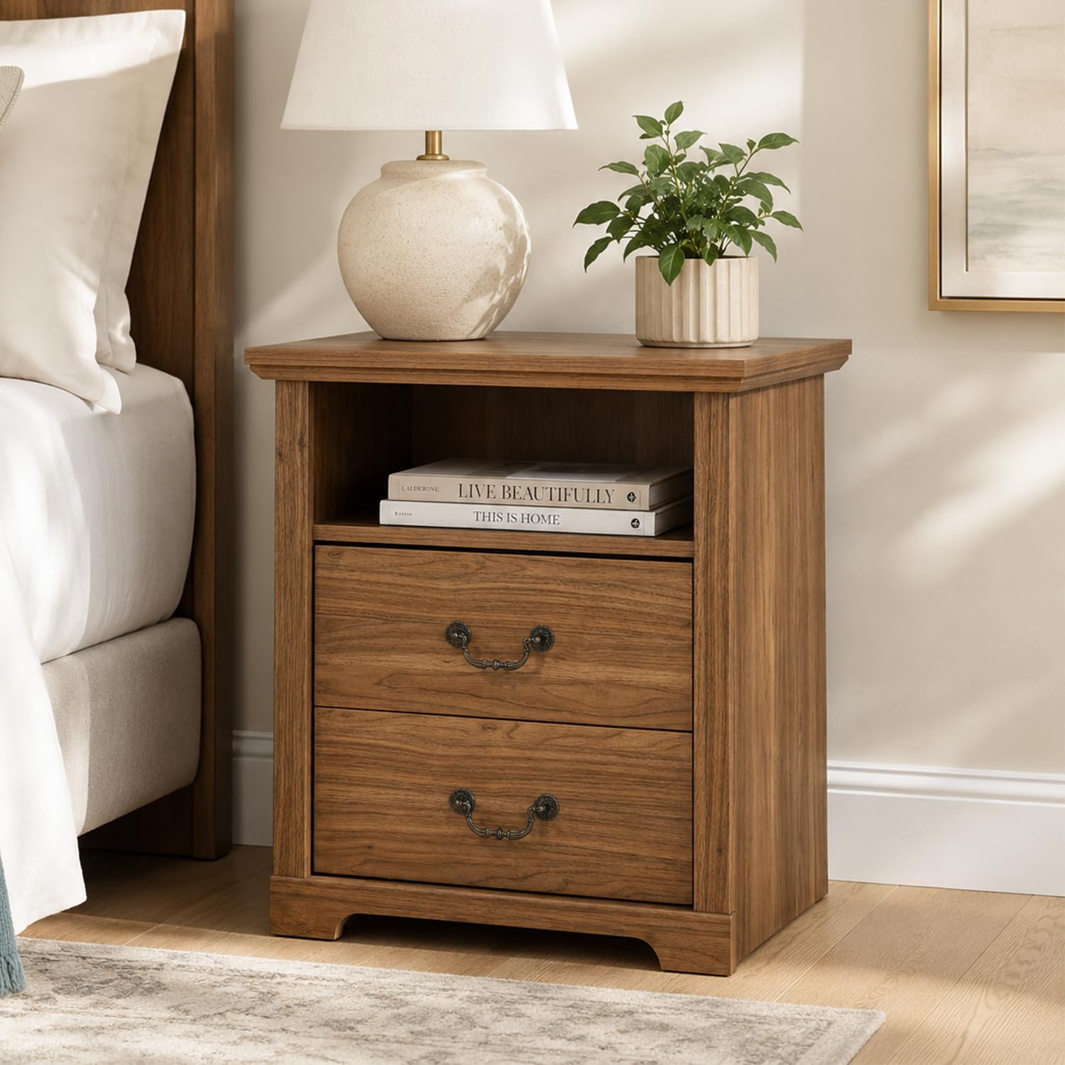 Stella Mia Farmhouse Nightstand