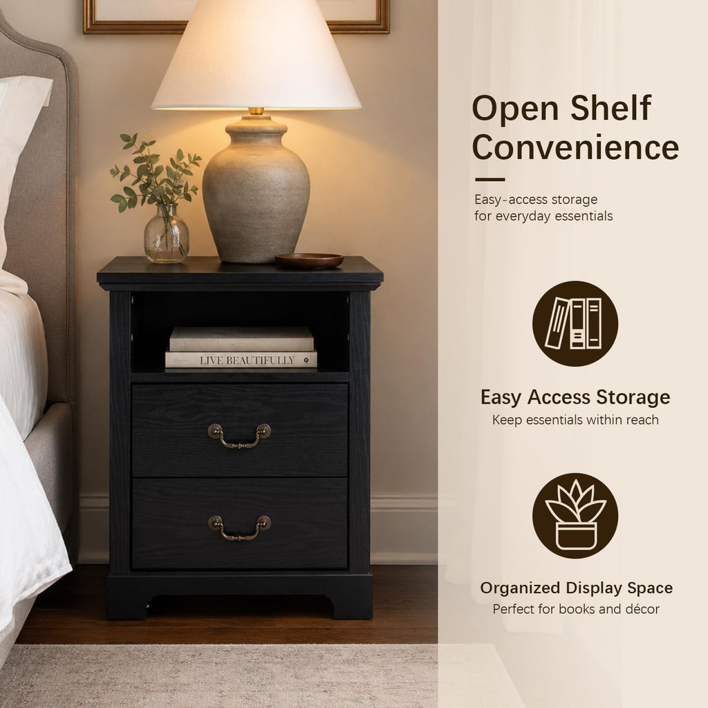 Stella Mia Farmhouse Nightstand