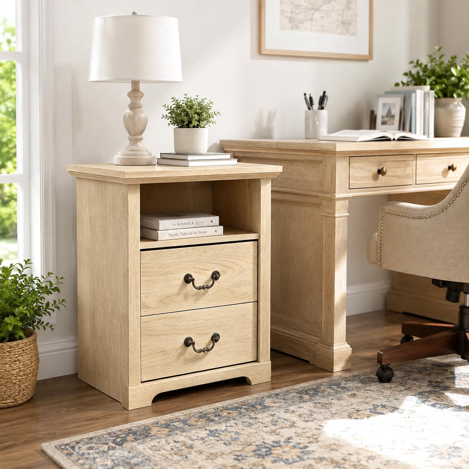 Stella Mia Farmhouse Nightstand