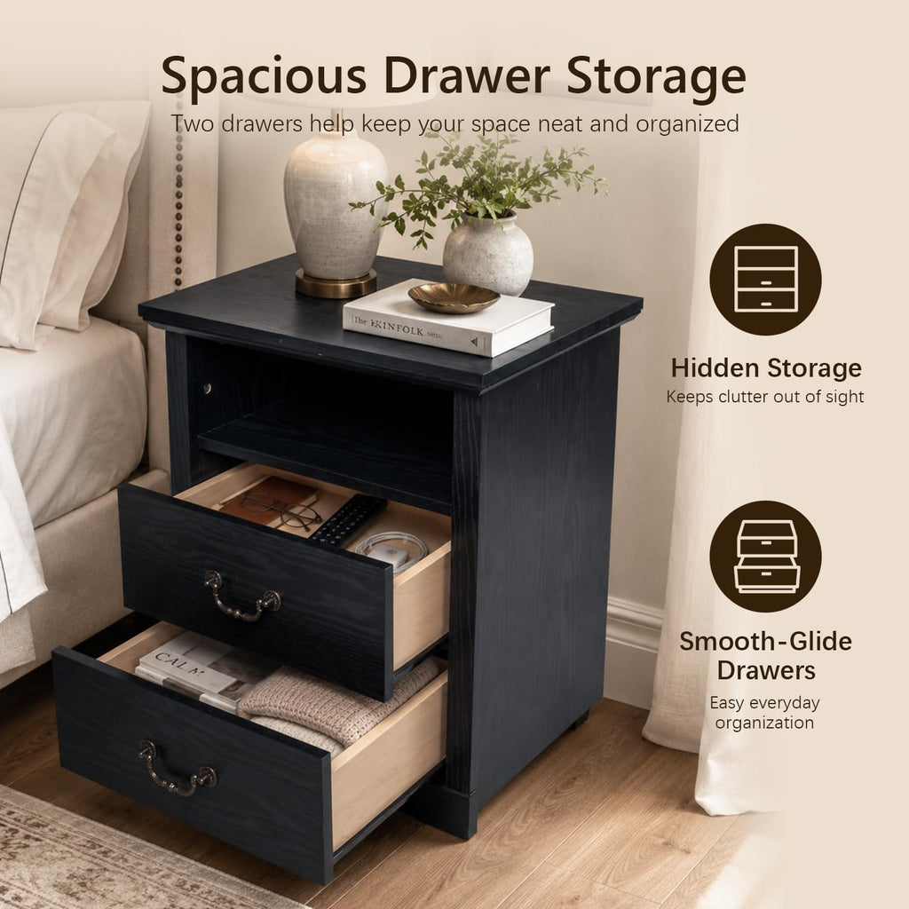 Stella Mia Farmhouse Nightstand