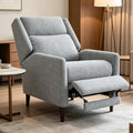 Stella Mia Manual Recliner Chair, Extra Wide Recliner for Adults, Adjustable Fabric Lounge Chair