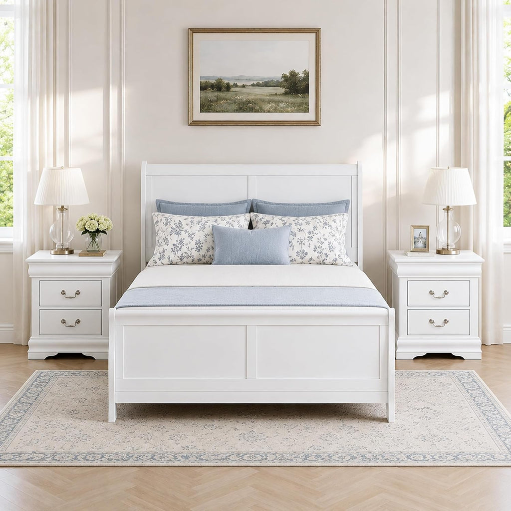 Stella Mia 3-Piece Queen Bedroom Set with 2 Nightstands