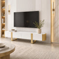  White + Gold